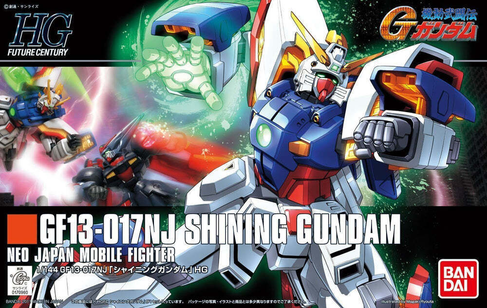 GF13-017NJ Shining Gundam (HG 1/144) 127